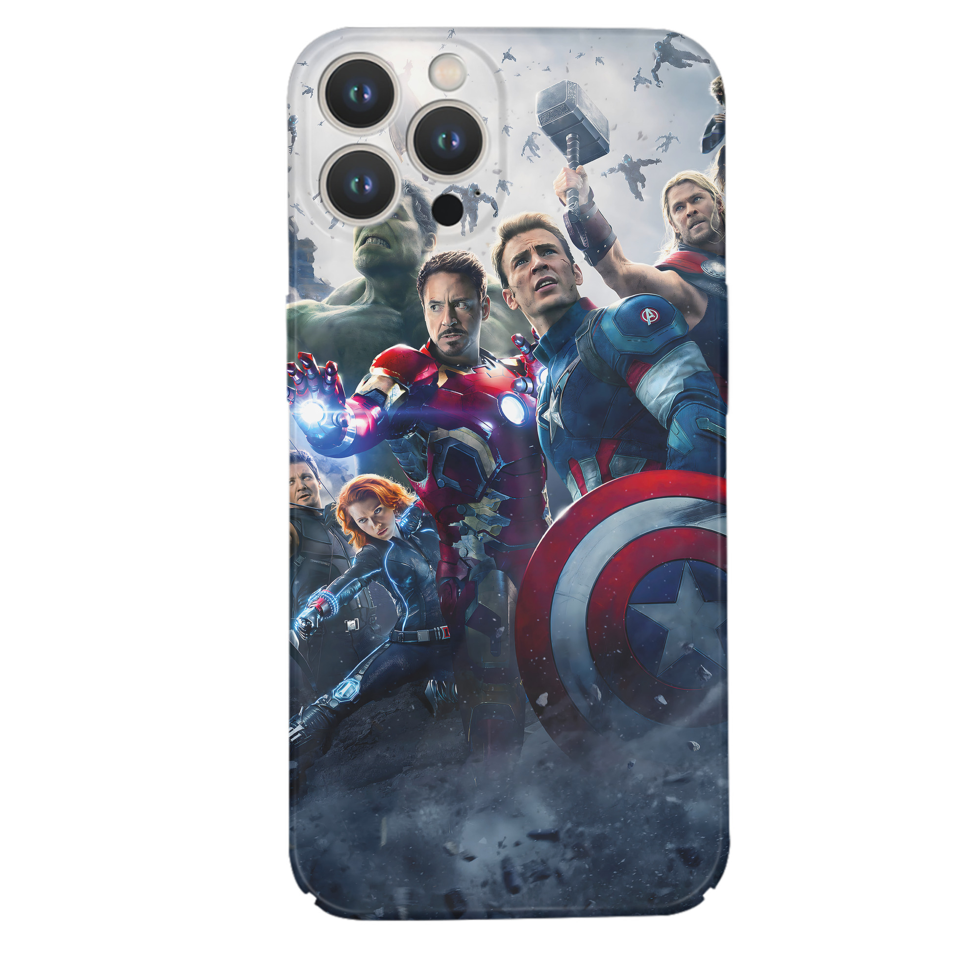 （画像用） アベンジャーズ The Avengers 【iPhone 14シリーズ対応】ハードケース